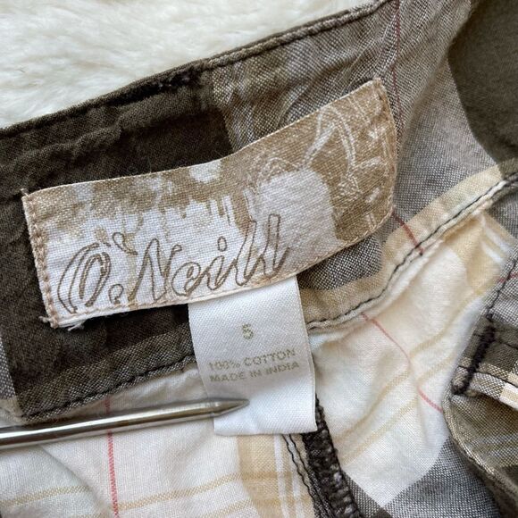 O’Neill Plaid Cargo Shorts - Men’s S - Picture 4 of 5